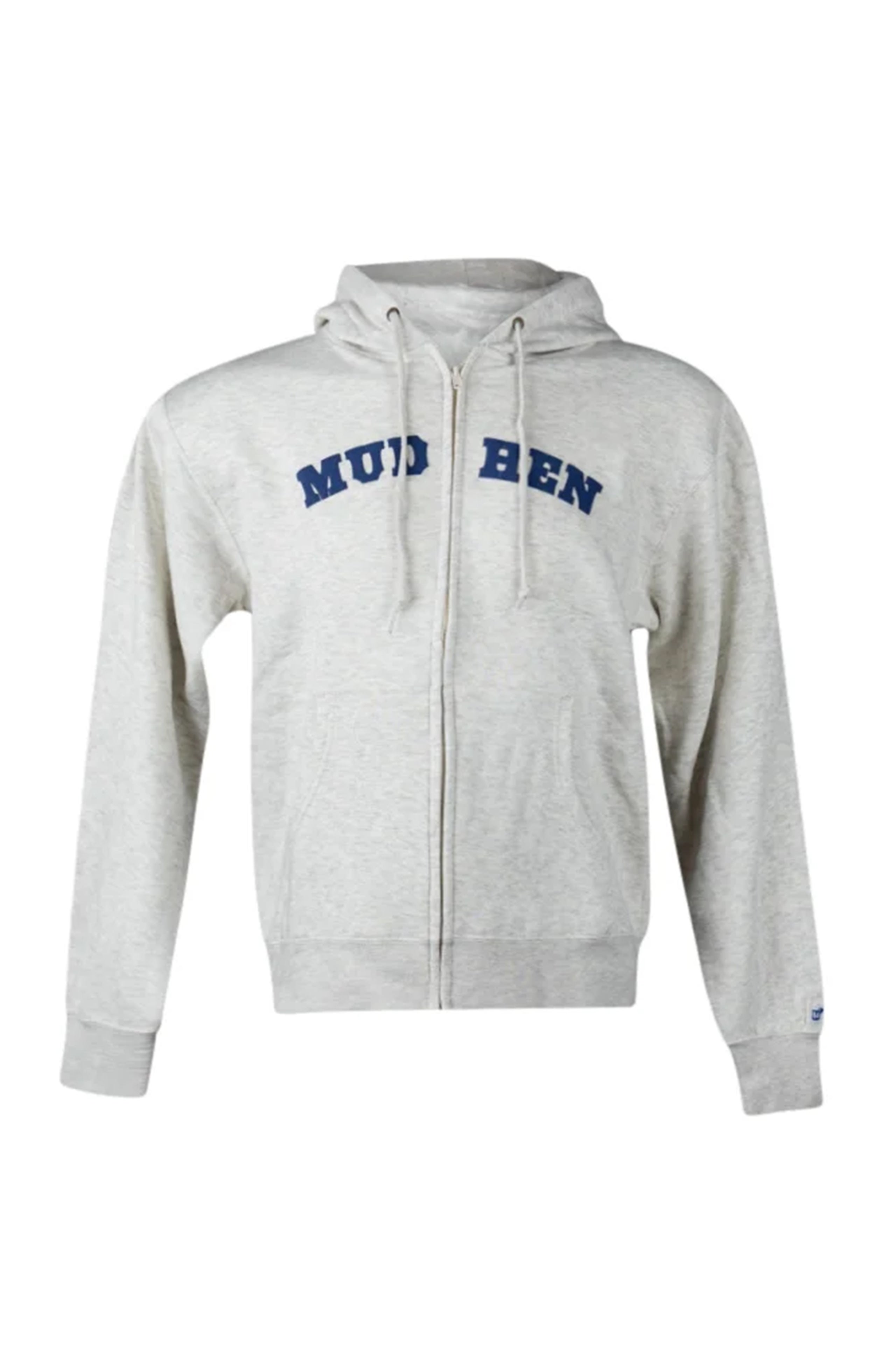 Mudhen MudHen Puff Full Zip Hoodie - Oatmeal | MudHen Brewing Hop Shop